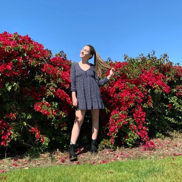 Pull & Bear Long Sleeve Dress - Picture 2 of 7